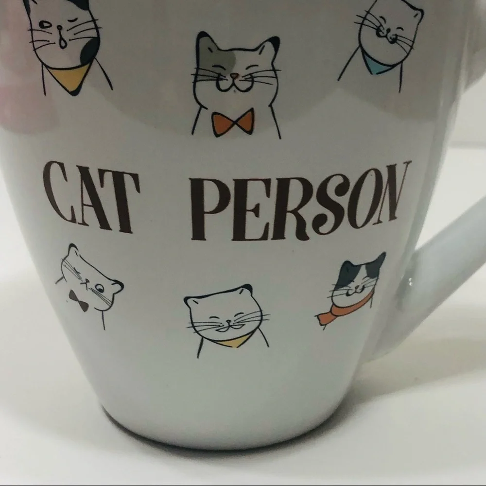 “Cat Person” Coffee Cup